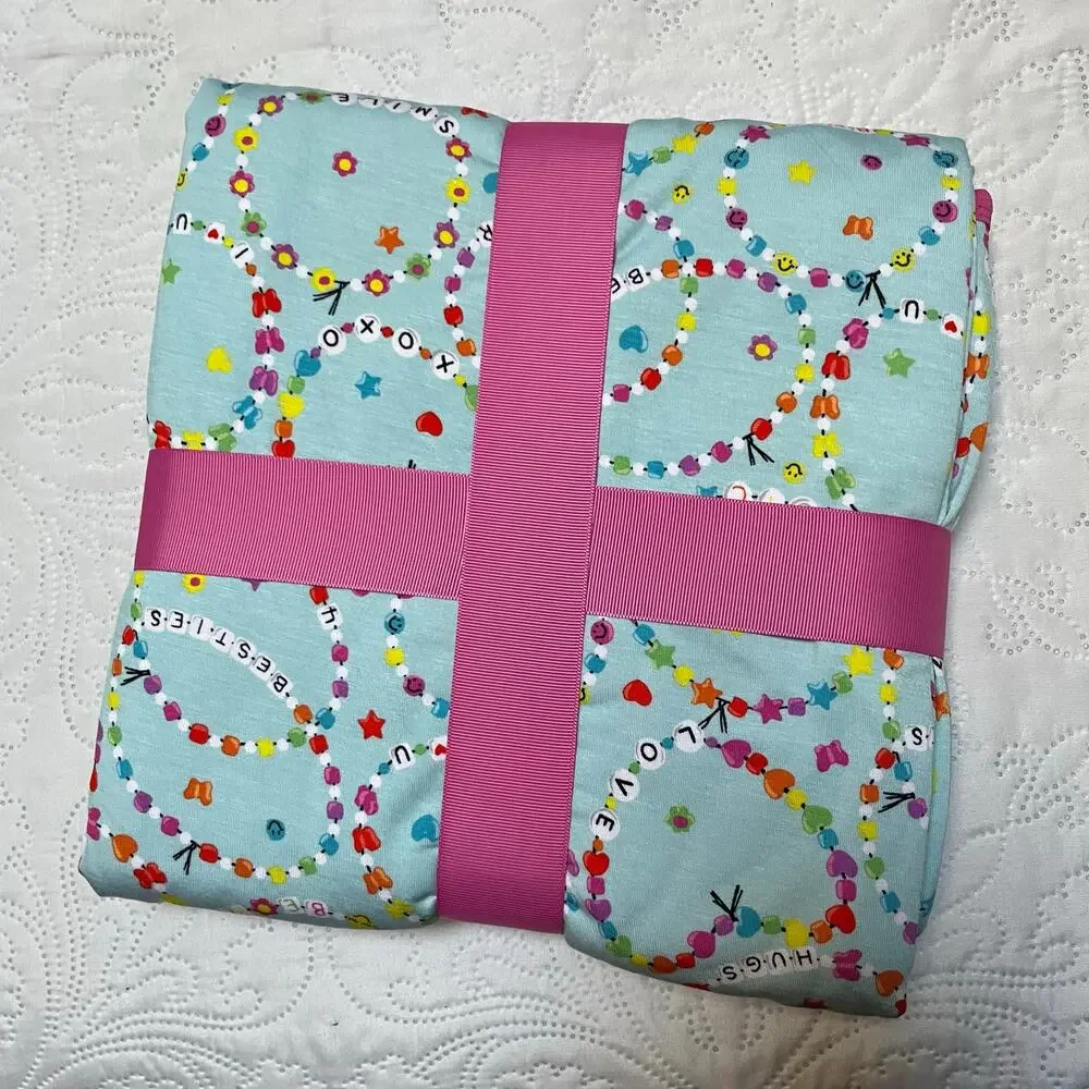 NWT Little Sleepies Friends Forever Large Cloud Blanket